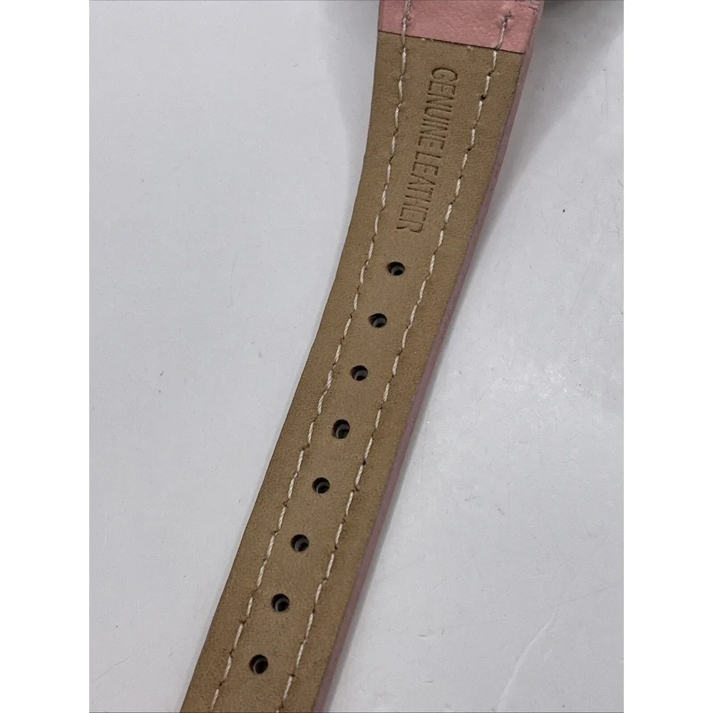 Indianapolis Colts Women's‎ Watch Game Time NFL Pink Leather Band- New Battery